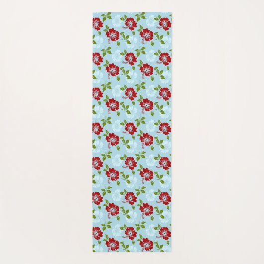 Hawaiian Print Yogamat (Achterkant)