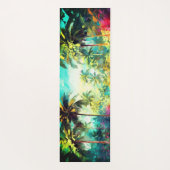 Hawaiian Print Yogamat (Achterkant)