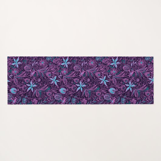 Hawaiian Print Yogamat (Achterkant (horizontaal))
