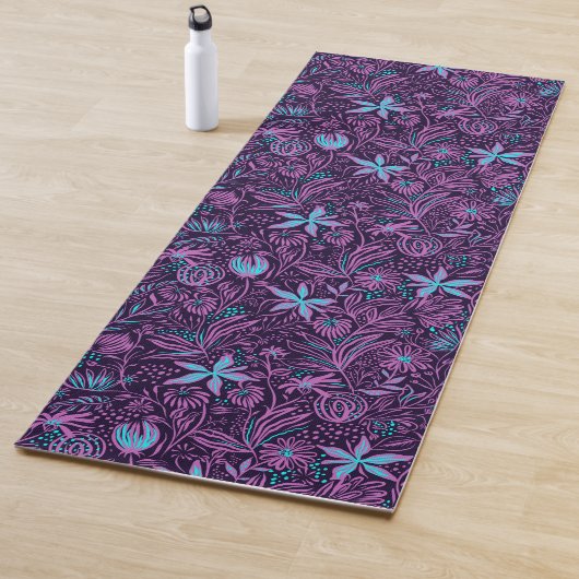 Hawaiian Print Yogamat (In situ)