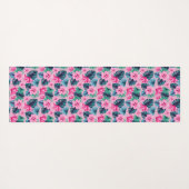 Hawaiian Print Yogamat (Achterkant (horizontaal))