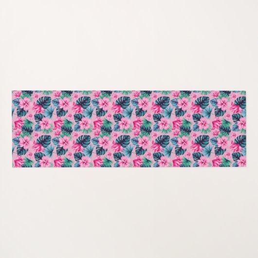 Hawaiian Print Yogamat (Achterkant (horizontaal))