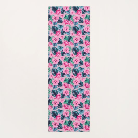 Hawaiian Print Yogamat (Achterkant)