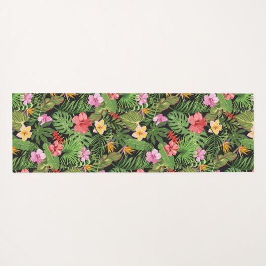 Hawaiian Print Yogamat (Achterkant (horizontaal))
