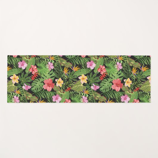 Hawaiian Print Yogamat (Voorkant (horizontaal))