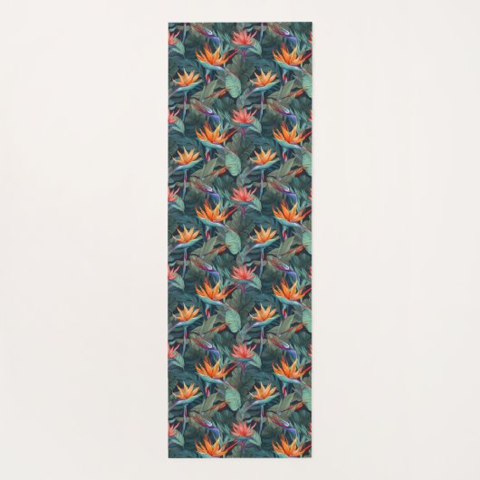 Hawaiian Print Yogamat (Achterkant)