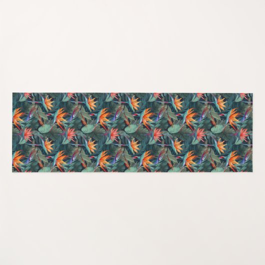 Hawaiian Print Yogamat (Voorkant (horizontaal))