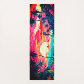 Hawaiian Print Yogamat (Achterkant)