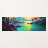 Hawaiian Print Yogamat (Voorkant (horizontaal))