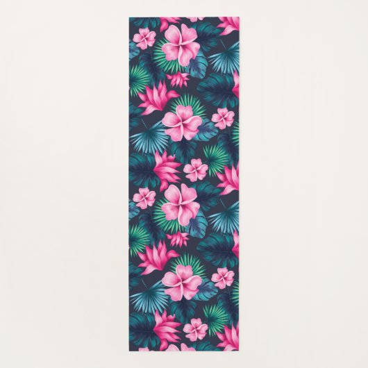 Hawaiian Print Yogamat (Achterkant)