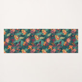 Hawaiian Print Yogamat (Achterkant (horizontaal))