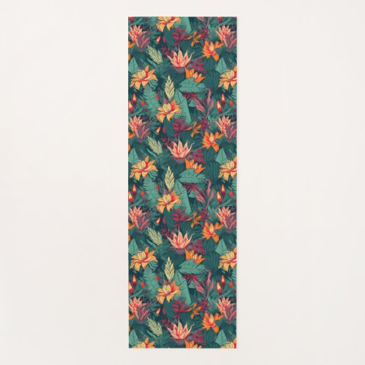 Hawaiian Print Yogamat (Voorkant)