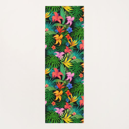 Hawaiian Print Yogamat (Achterkant)