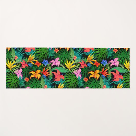 Hawaiian Print Yogamat (Voorkant (horizontaal))
