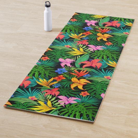 Hawaiian Print Yogamat (In situ)