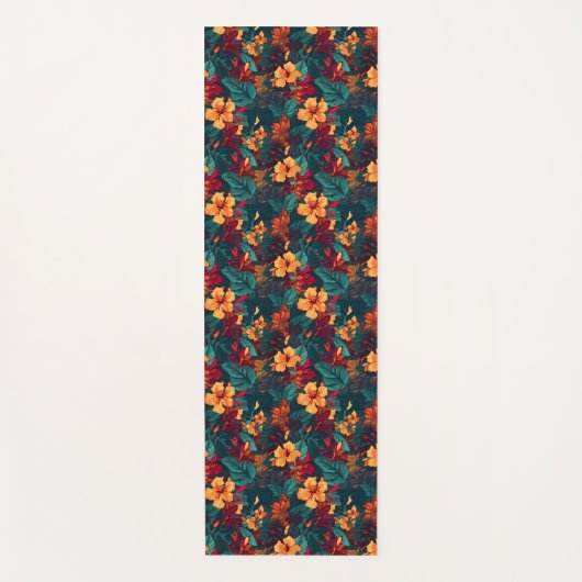Hawaiian Print Yogamat (Voorkant)