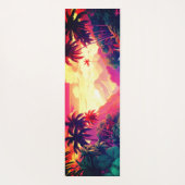 Hawaiian Print Yogamat (Achterkant)