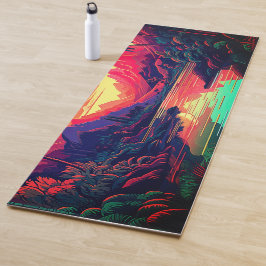 Hawaiian Print Yogamat