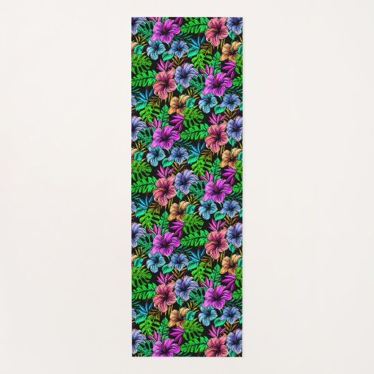 Hawaiian Print Yogamat (Voorkant)