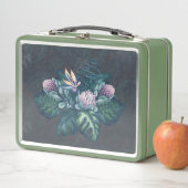 Hawaiian Protea en Monstera Retro Lunch Box (In situ)