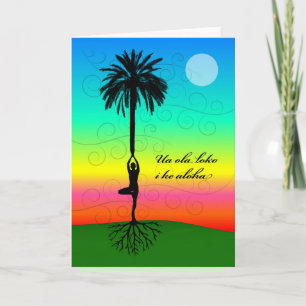 Hawaiian Proverb, Love geeft het leven binnen, Kaart