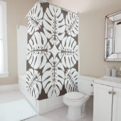 hawaiian quilt print Showgordijn Douchegordijn (In situ)