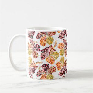 Hawaiian Radiance: Tropisch Plant Elegance. Koffiemok