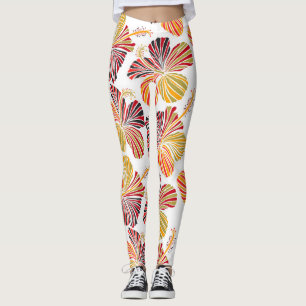 Hawaiian Radiance: Tropisch Plant Elegance. Leggings