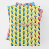 Hawaiian Rainbow Shave Ice Frozen Dessert Hawaii Inpakpapier Vel (In situ)