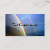 Hawaiian raindow Visitekaartje (Achterkant)