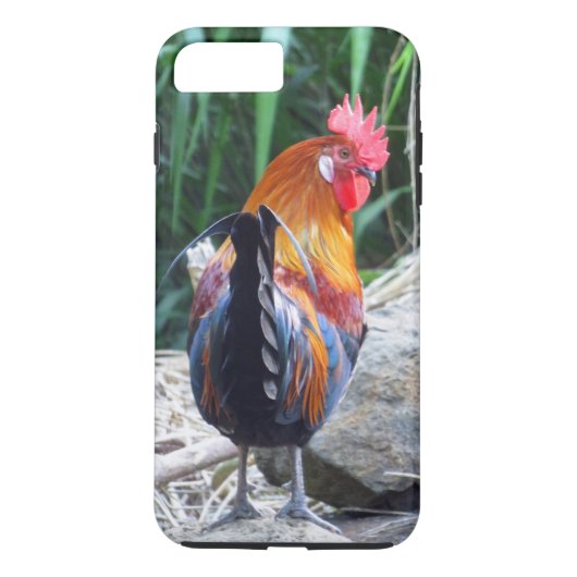 Hawaiian Rooster Case-Mate iPhone Case (Achterkant)