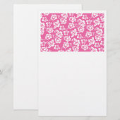 Hawaiian roze ventilator briefpapier (Voorkant / Achterkant)