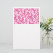 Hawaiian roze ventilator briefpapier (Staand voorkant)