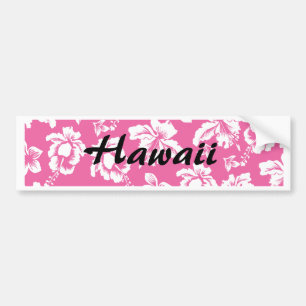 Hawaiian roze ventilator bumpersticker