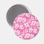 Hawaiian roze ventilator magneet (Voorkant / Achterkant)