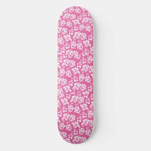 Hawaiian roze ventilator skateboard (Voorkant)