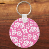 Hawaiian roze ventilator sleutelhanger (Voorkant)