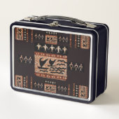 Hawaiian Sailing Canoe Retro Lunch Box (Voorkant)