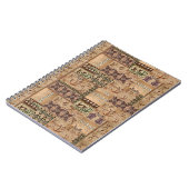 Hawaiian Sailing Canoe Tapa Notitieboek (Linkerzijde)