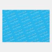 Hawaiian Santa Claus Mele Kalikimaka Inpakpapier Vel (Voorkant 3)