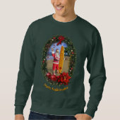 Hawaiian Santa Sweatshirt (Voorkant)