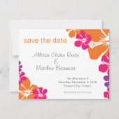 Hawaiian Save the Date (Voorkant)