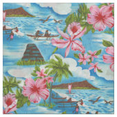 Hawaiian Scene Stof (Swatch)