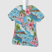 Hawaiian Scenes Aloha Shirt Ornament (voorkant)