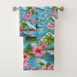 Hawaiian Scenes Bad Handdoek