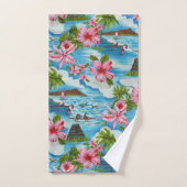 Hawaiian Scenes Bad Handdoek (Handdoek)
