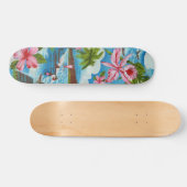 Hawaiian Scenes Persoonlijk Skateboard (Horizontaal)