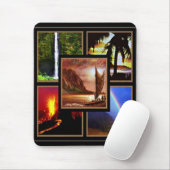 Hawaiian Scenes Print Mousepad Muismat (Met muis)