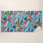 Hawaiian Scenes Strandlaken (Voorkant)