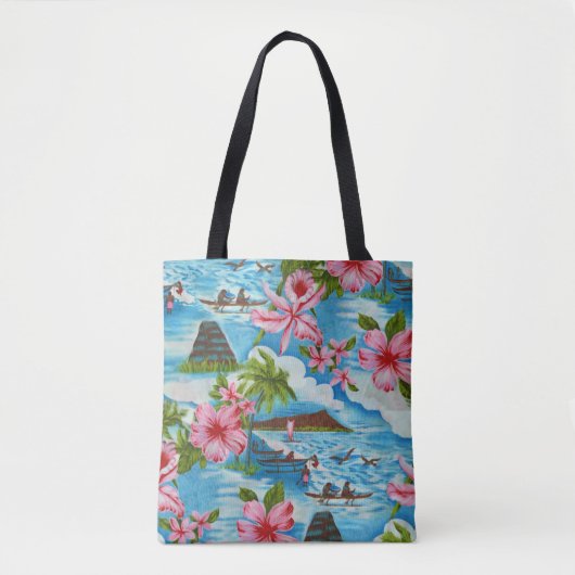 Hawaiian Scenes Tote Bag (Voorkant)